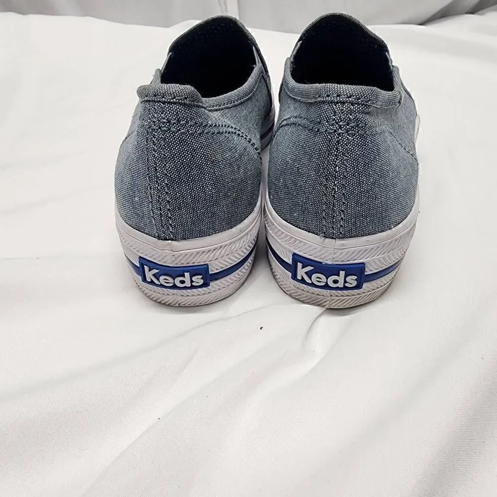 Keds Disney Minnie Mouse Shoes Flats Blue Deck Womens Size 5.5